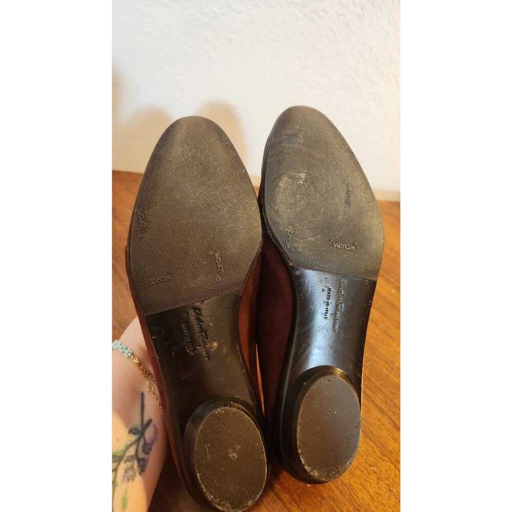 Salvatore Ferragamo 2000s Vintage Audrey Ballerina Flats - Picture 6 of 9